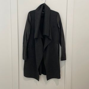 Rudsak Wool and Vegan Leather Jacket